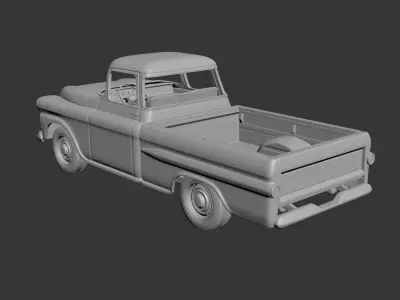 GMC 100 1959 3D print model