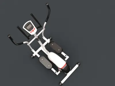 Exercise Bike 3D model
