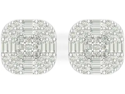 Earring 3D print model 23