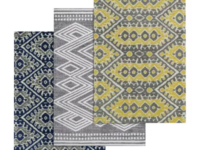 Rug Set 1264 3D model