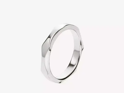 BULGARI - INFINITO WEDDING RING 3D print model