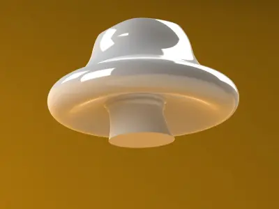 Mushroom candle holder Free 3D print model