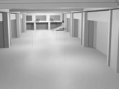 garage house super quality 3D model