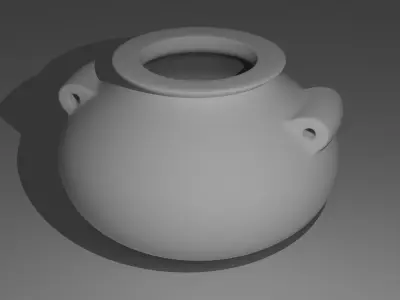Predynastic Egyptian Vase 3D print model