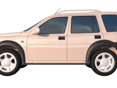 Land Rover Freelander SUV Car model 3D model