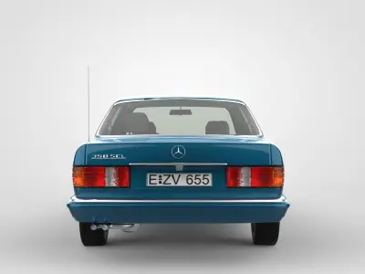Mercedes Benz 350 SEL 3D model