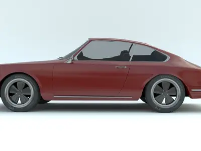 Porsche 911 1967 3D model