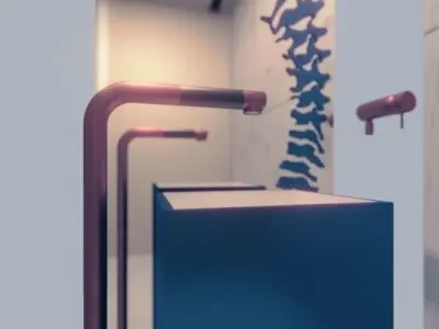 interior design and modelling 3D model