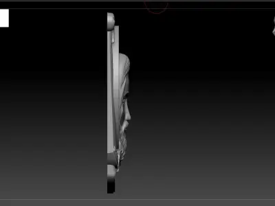 jesus head  3D print model