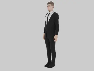 Kai Havertz Low-poly 3D model