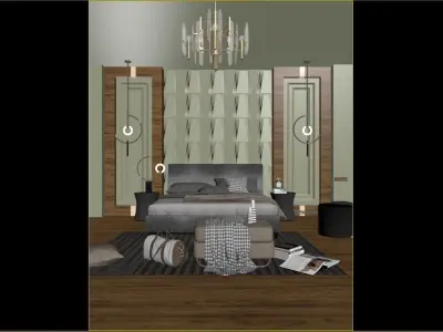 Interior - Bedroom - 060623 3D model