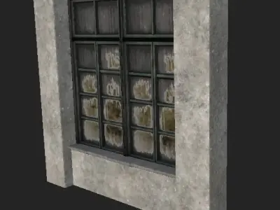 Wall Deco Low-poly 3D model