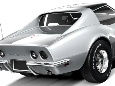 Chevrolet Corvette C3 1969 3D model