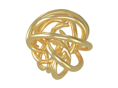 Abstract Shape v22 002 Low-poly 3D model