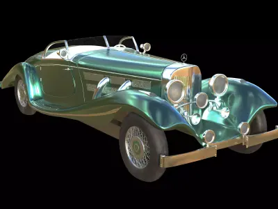 New Mercedes-Benz 540K 3D model