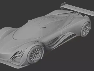 Mazda furai 3D print model