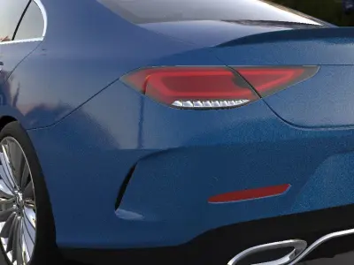 Mercedes Benz CLS Printable 3D print model