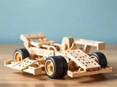 3D car toy 3D model
