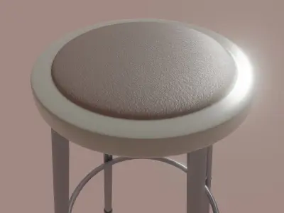 Science Stool 3D model