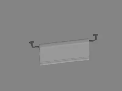 Hanging Towel 3D model