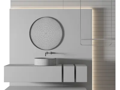 Luxury Bathroom 178 3D model