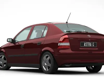 Opel Astra G Hatchback 3D model
