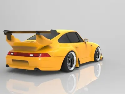 PORSCHE RWB 911 3D model