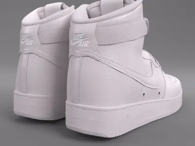 Air Force 1 Nike PBR Low-poly 3D model