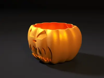 Pumpkin pots 3 3D print model