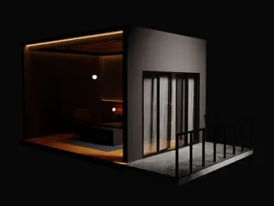 ROOM-ARCHITECTURE 3D model