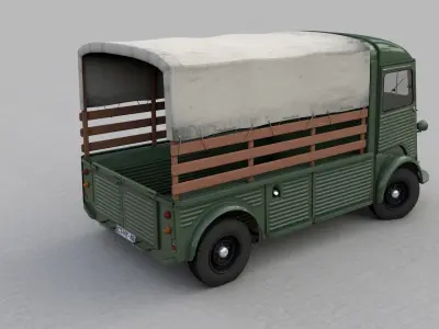 CITROEN HY PICKUP TRUCK 1948 3D model
