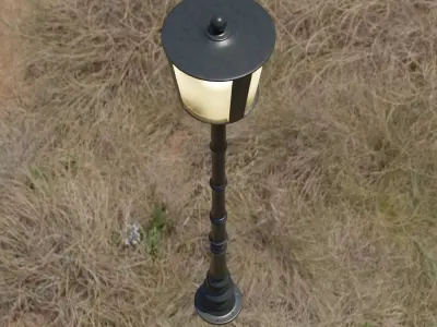 A street Lamp Free 3D model