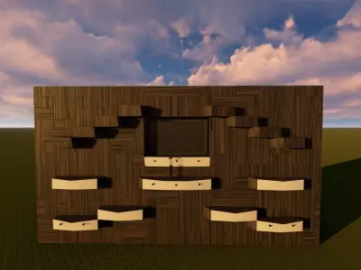 Wall cabinet 3D model