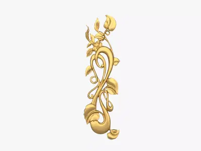 Classic decor ornament 203 3D model