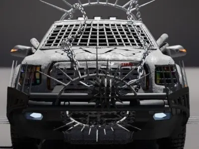 madmax car 3D model