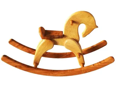 Rocking Horse 3D model