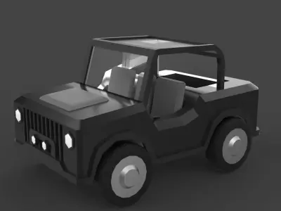 jeep car 3D model