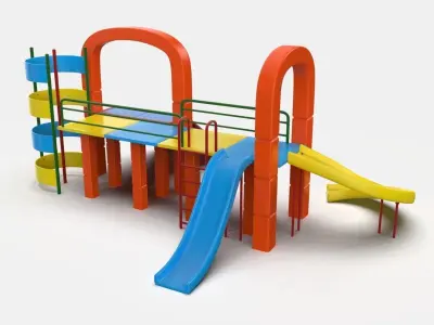 Jungle Gym 3D model