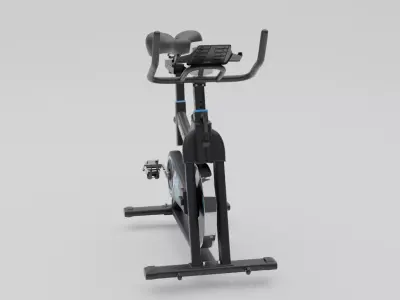 Gym Equipment Low-poly 3D model