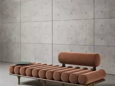 A luxury sofa  3D print model