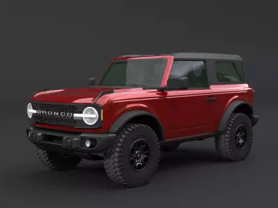 Bronco 2-Door 2022 3D model