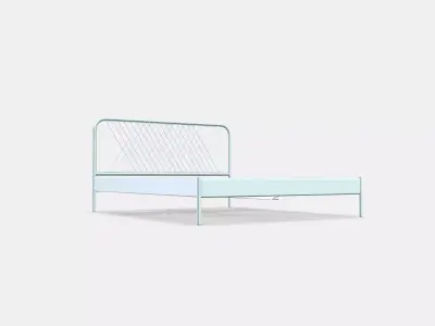 NESTTUN Bed frame Low-poly 3D model
