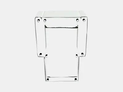 VIMLE Lounge chair 1 Low-poly 3D model