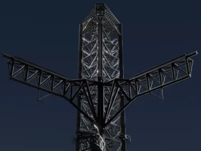 The Mechazilla Pack 3D model