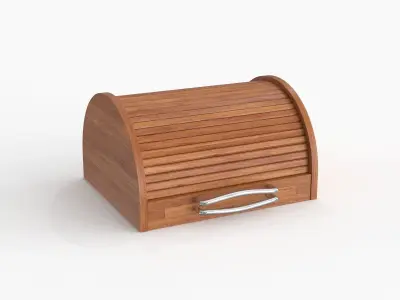 Mitheis Pearwood Bread Bin 3D model