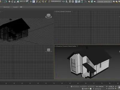 House Wood 3D model