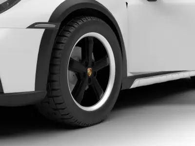 Porsche 911 Dakar 2023 HQ 3D model