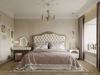  Bedroom interior 52 3D model