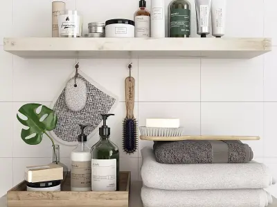 Bathroom Decor 3D model