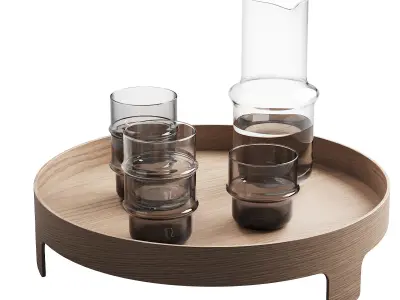 271 dishes decor set 13 NM Unda by Design House Stockholm 3D model